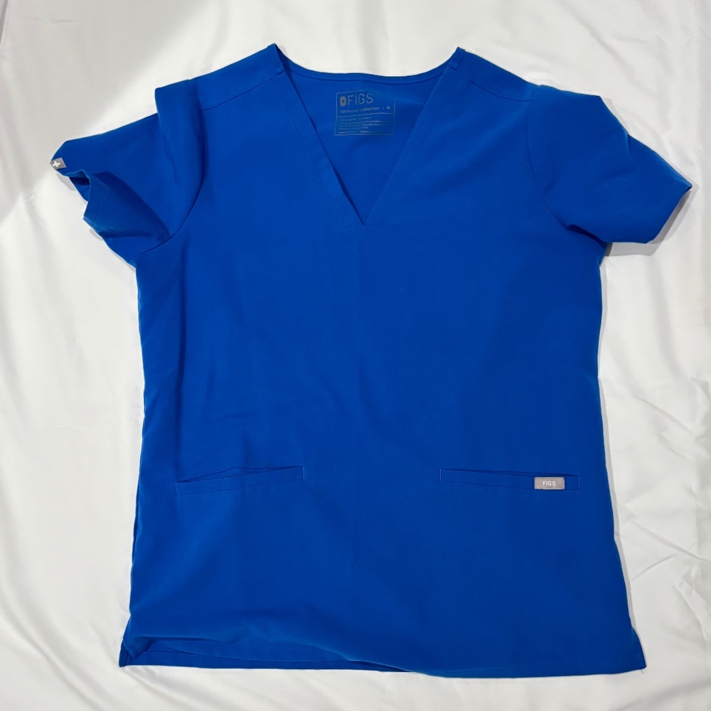 Figs Royal Blue "Casma" style size Medium